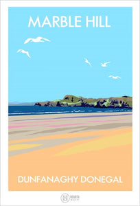 Marble Hill Dunfanaghy Vintage Print