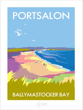 Load image into Gallery viewer, Ballymastocker Bay Portsalon Vintage Print
