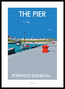 The Pier Portnoo Vintage Print